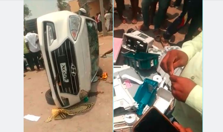 Poll-related violence in Karnataka. (Supplied)