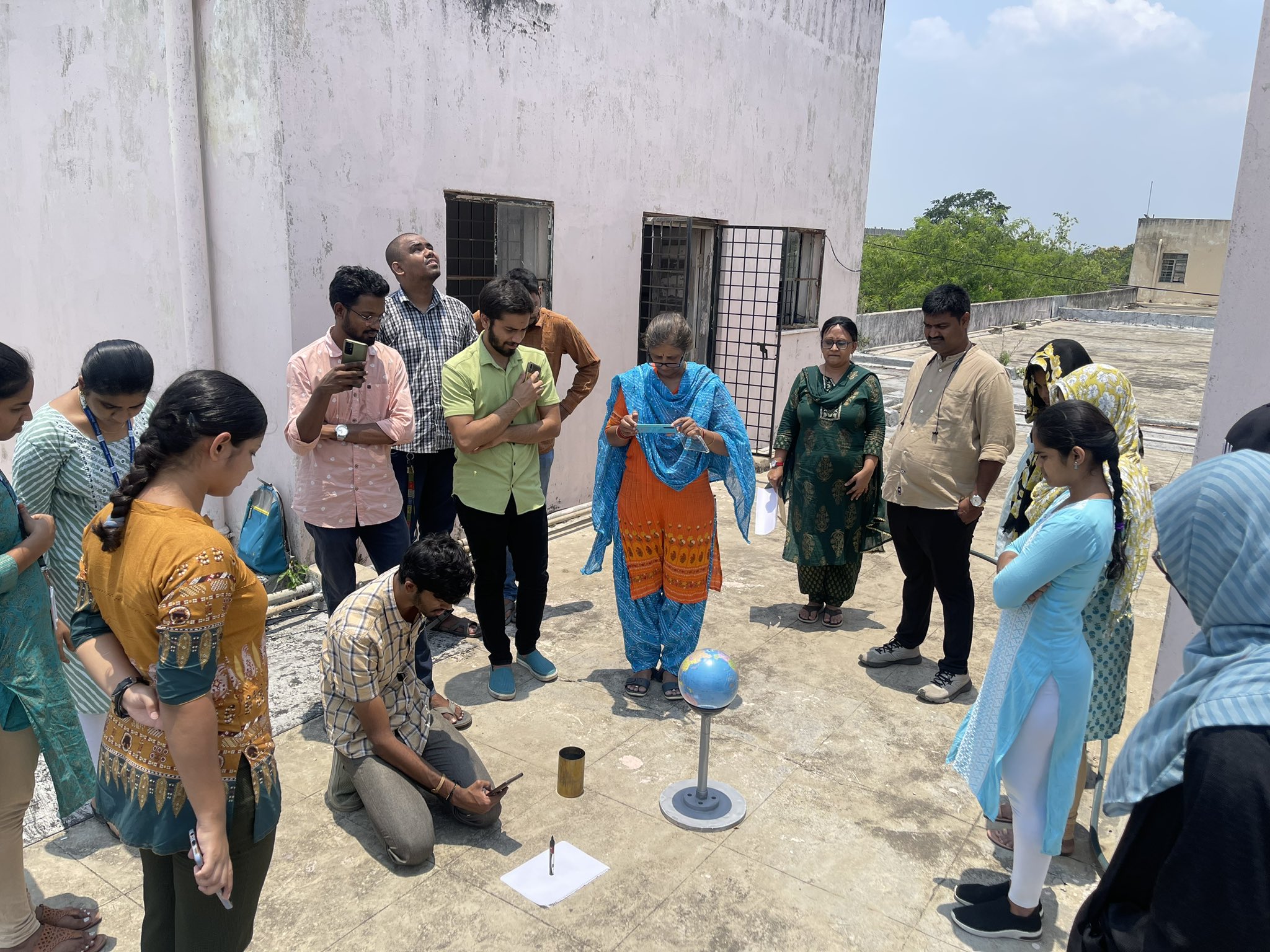Hyderabad sees 'Zero Shadow Day', pics viral on social media