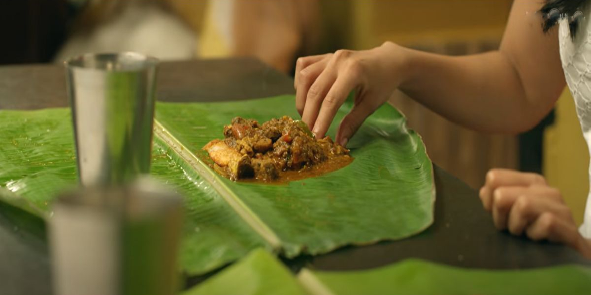 Hridayam Parotta beef scene