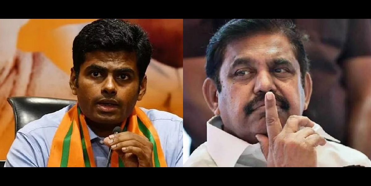 AIADMK chief EPS hits out at Annamalai