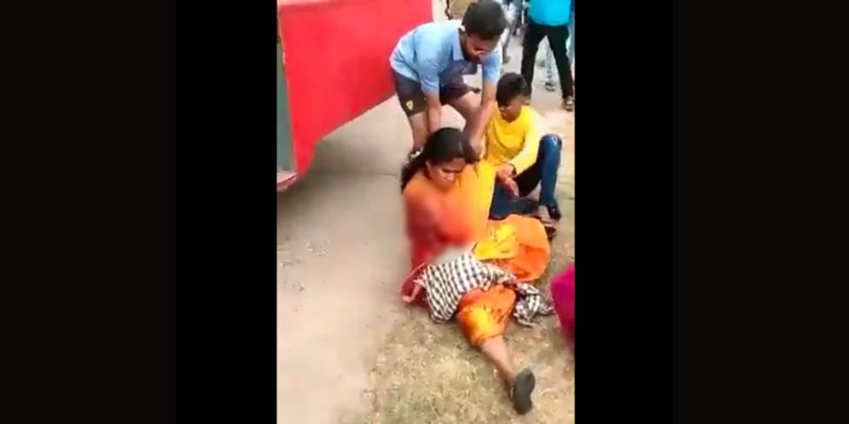 KSRTC accident: The bus accident where a woman's right arm was severed and another woman was grievously injured. (Supplied)
