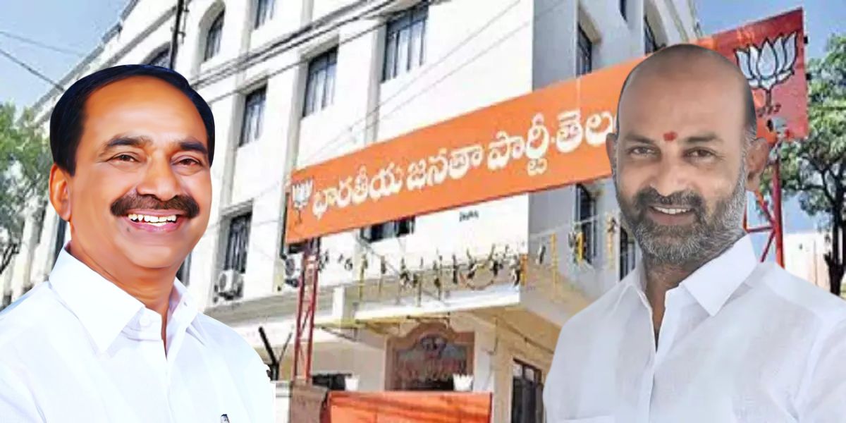 Eatala Rajendar, Bandi Sanjay Kumar.