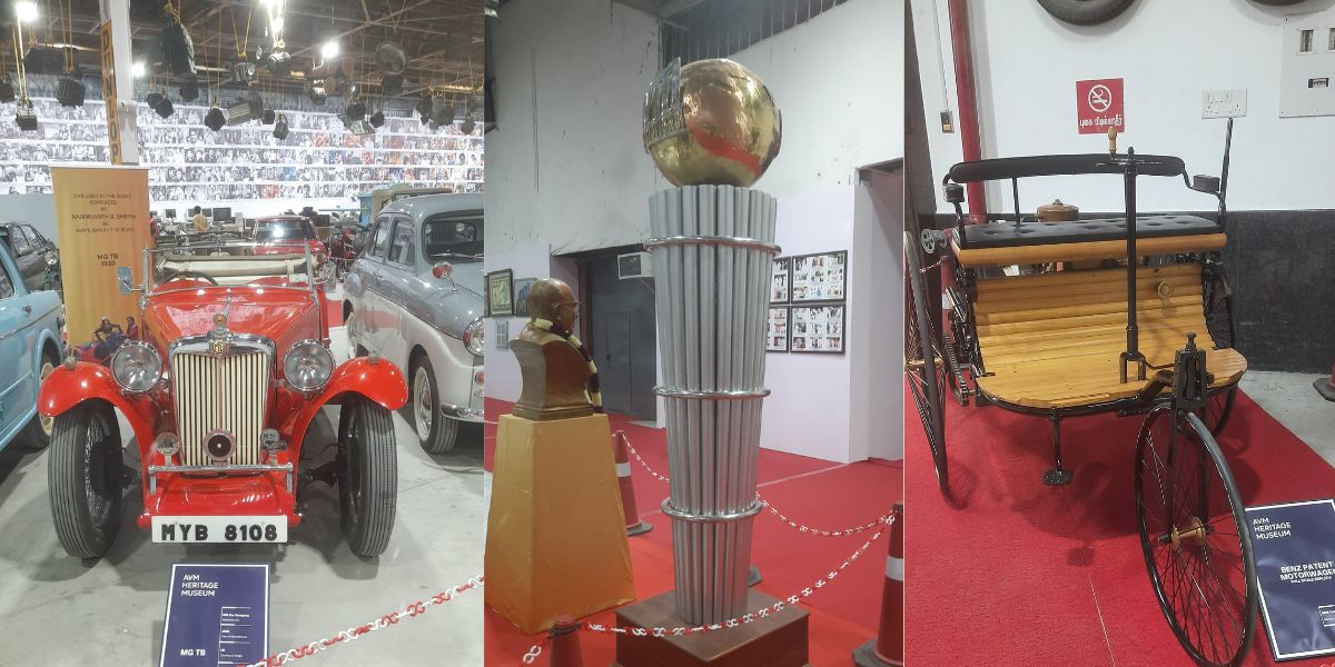 Exhibits in AVM Heritage Museum. (Supplied)