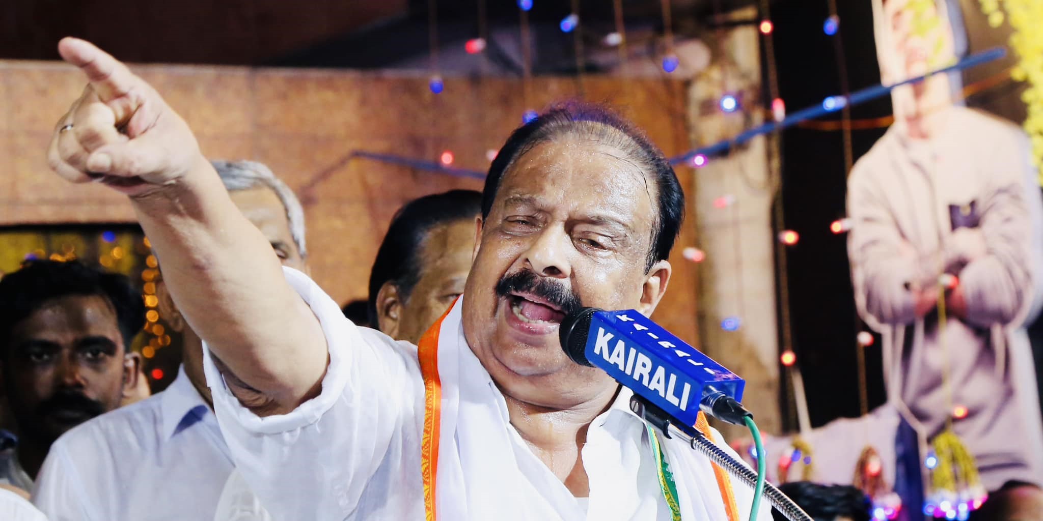 File photo of KPCC chief K Sudhakaran. (ksudhakaraninc/Facebook)