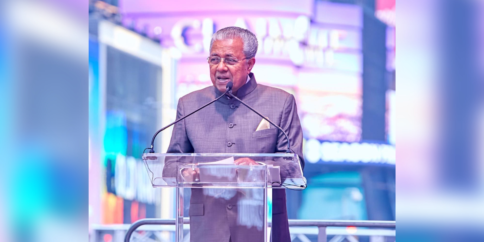 Kerala Chief Minister Pinarayi Vijayan