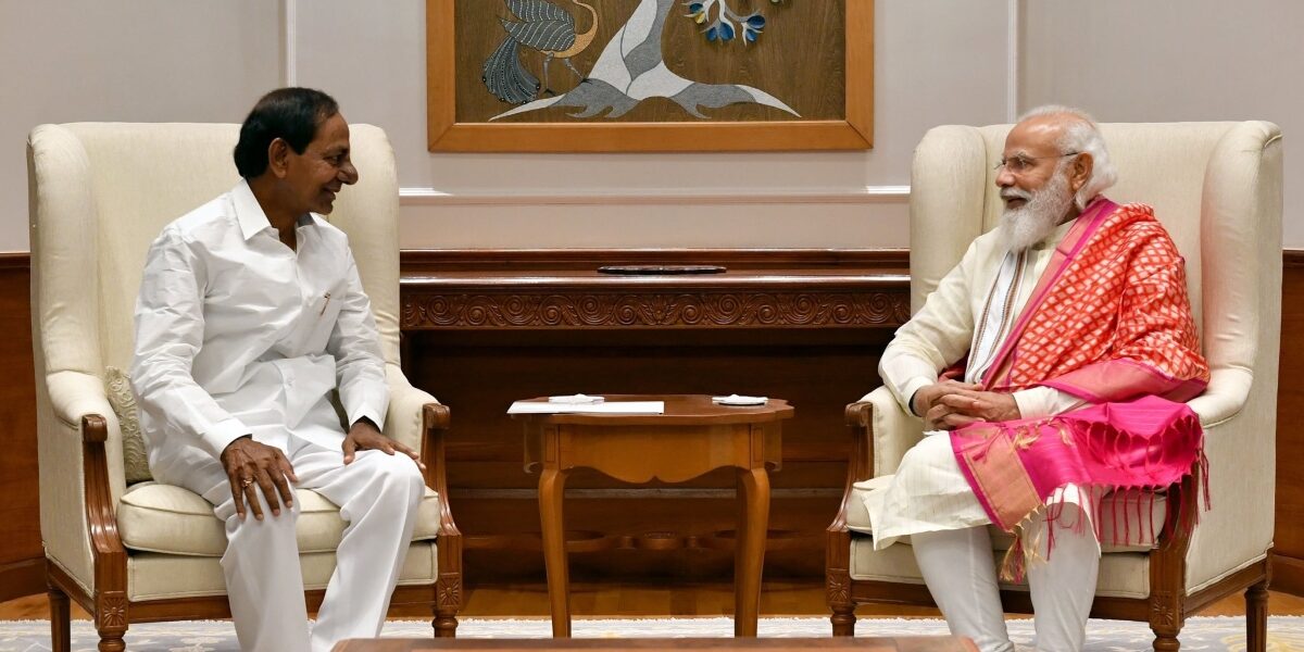 KCR says Modi is a good friend
