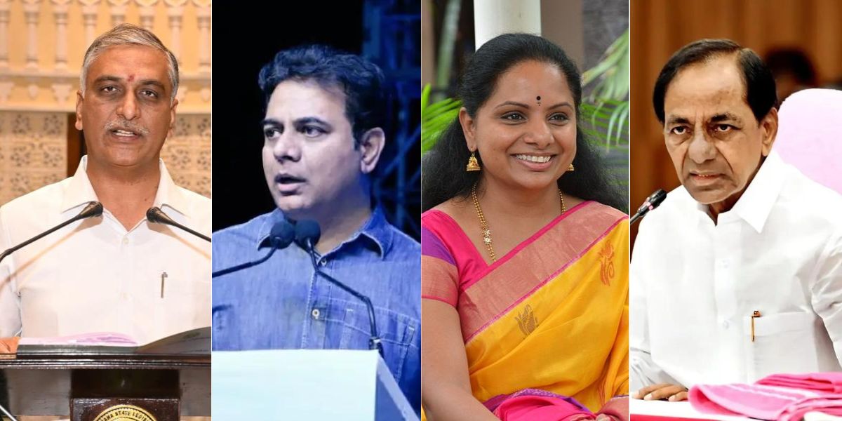 BRS silent on BJP