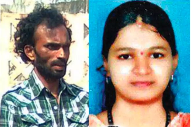 The sensational rape and murder case of Saujanya, the prime accused Santhosh Rao (Left)