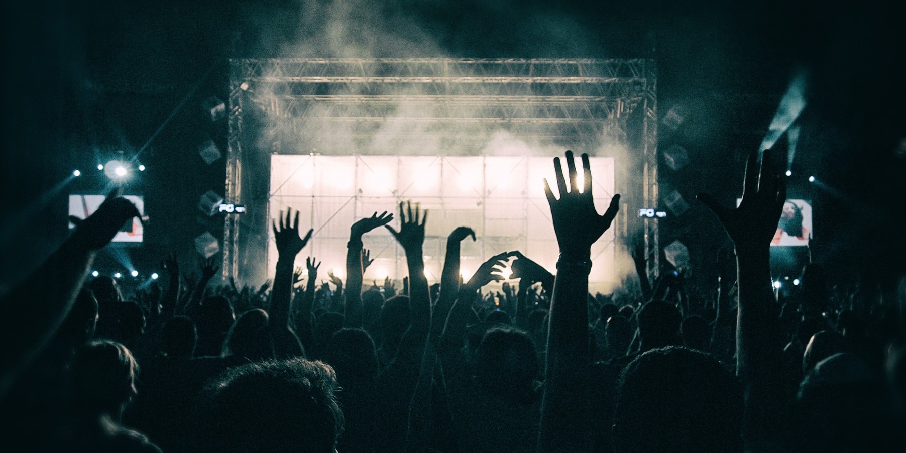 Representational image of a rock concert.