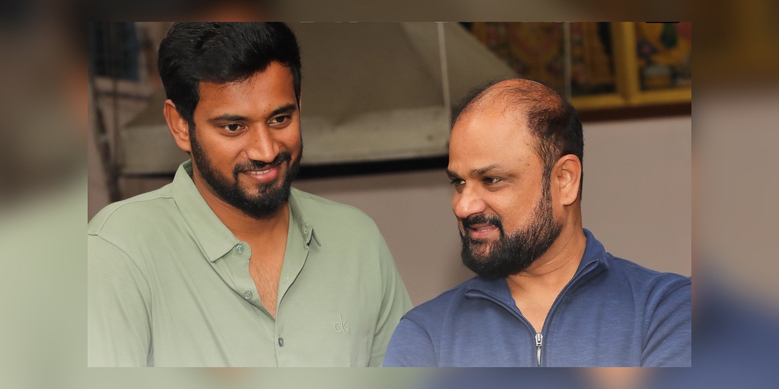 Director Shashank with actor Darling Krishna