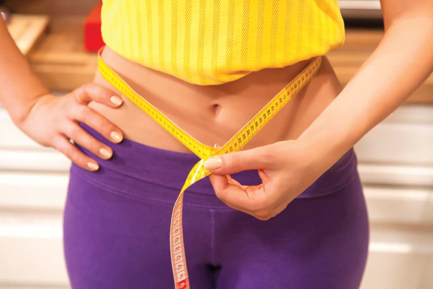 Increased waist size, fatigue even after food, sugar cravings can all be symptoms of insulin resistance. (Wikimedia Commons)