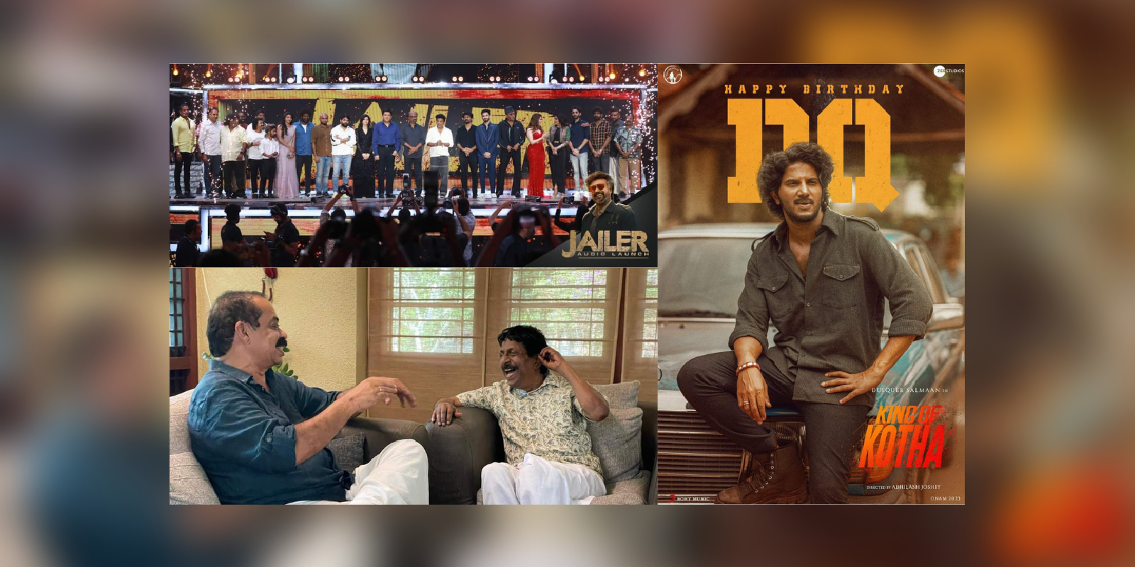 Jailer audio launch Dulquer Salmaan new ventures and much more