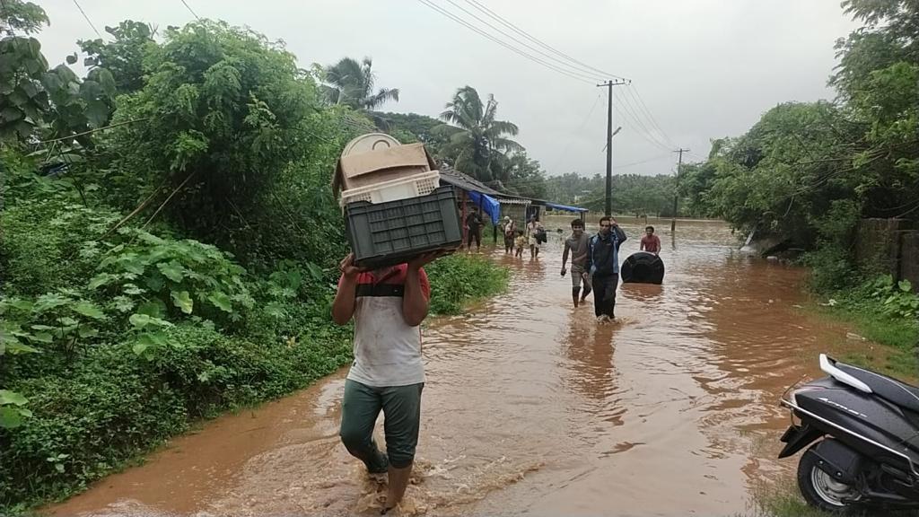 Karnataka Heavy Rains Nethravathi River