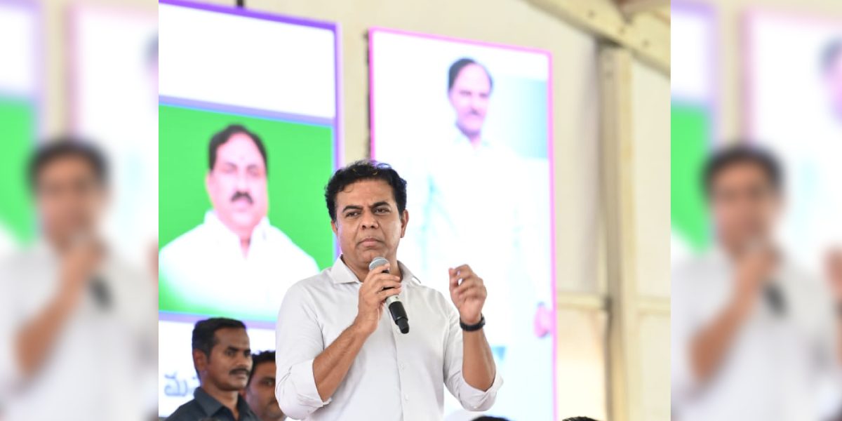 KT Rama Rao said BRS can singlehandedly take both Congress and BJP head-on. (Twitter)