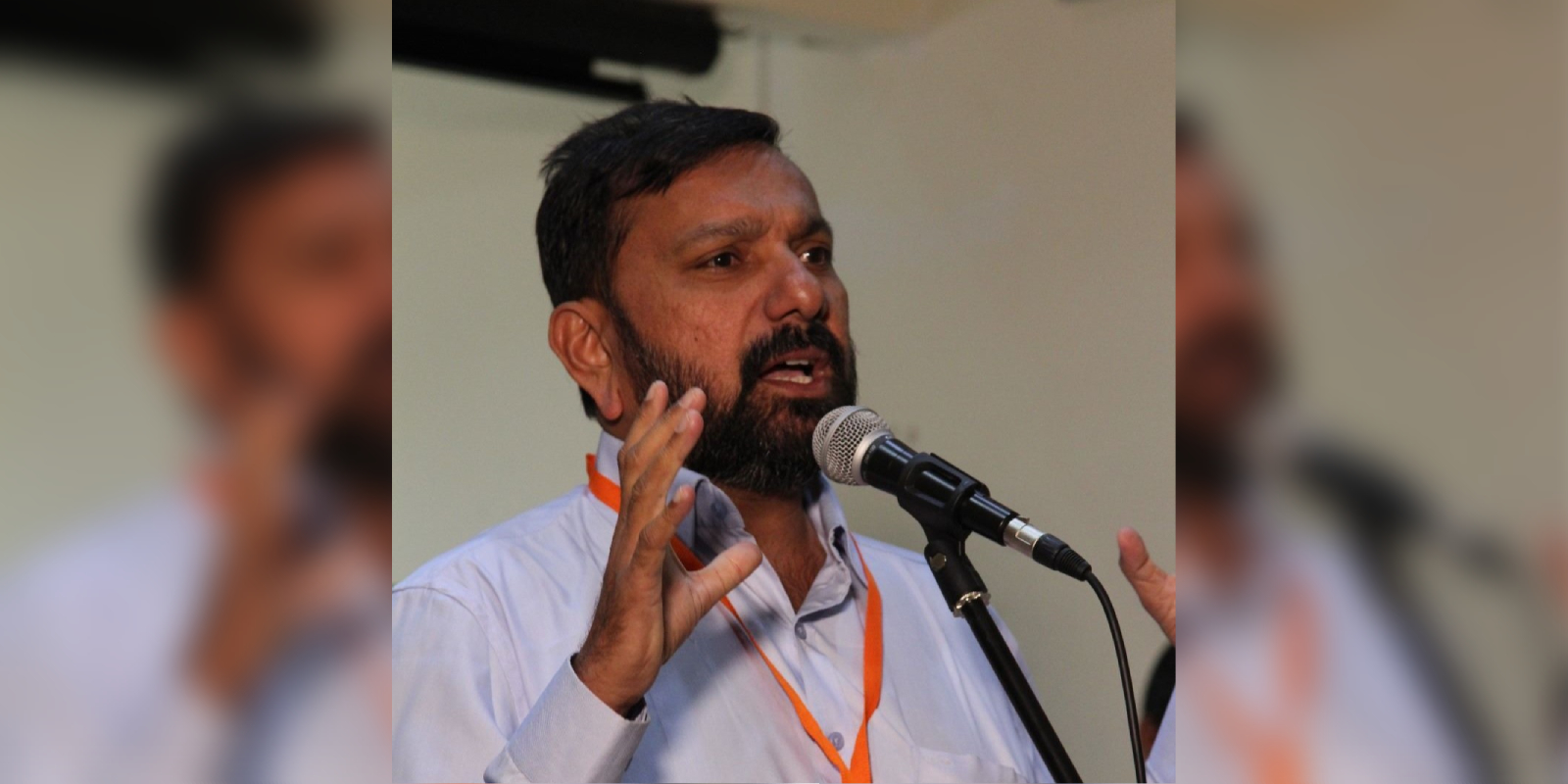 Shajan Skariah, editor of Marunadan Malayalee.