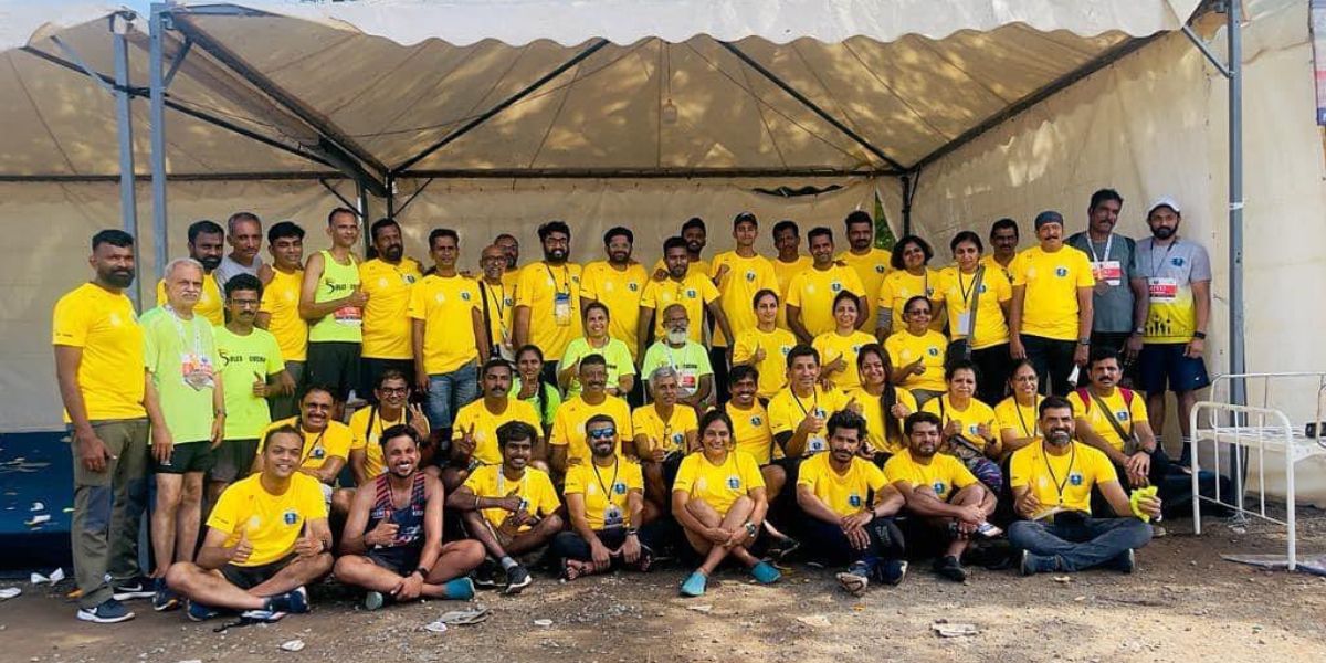 Soles of Cochin at the Ageas Federal Life Insurance Kochi Spice Coast Marathon 2022.