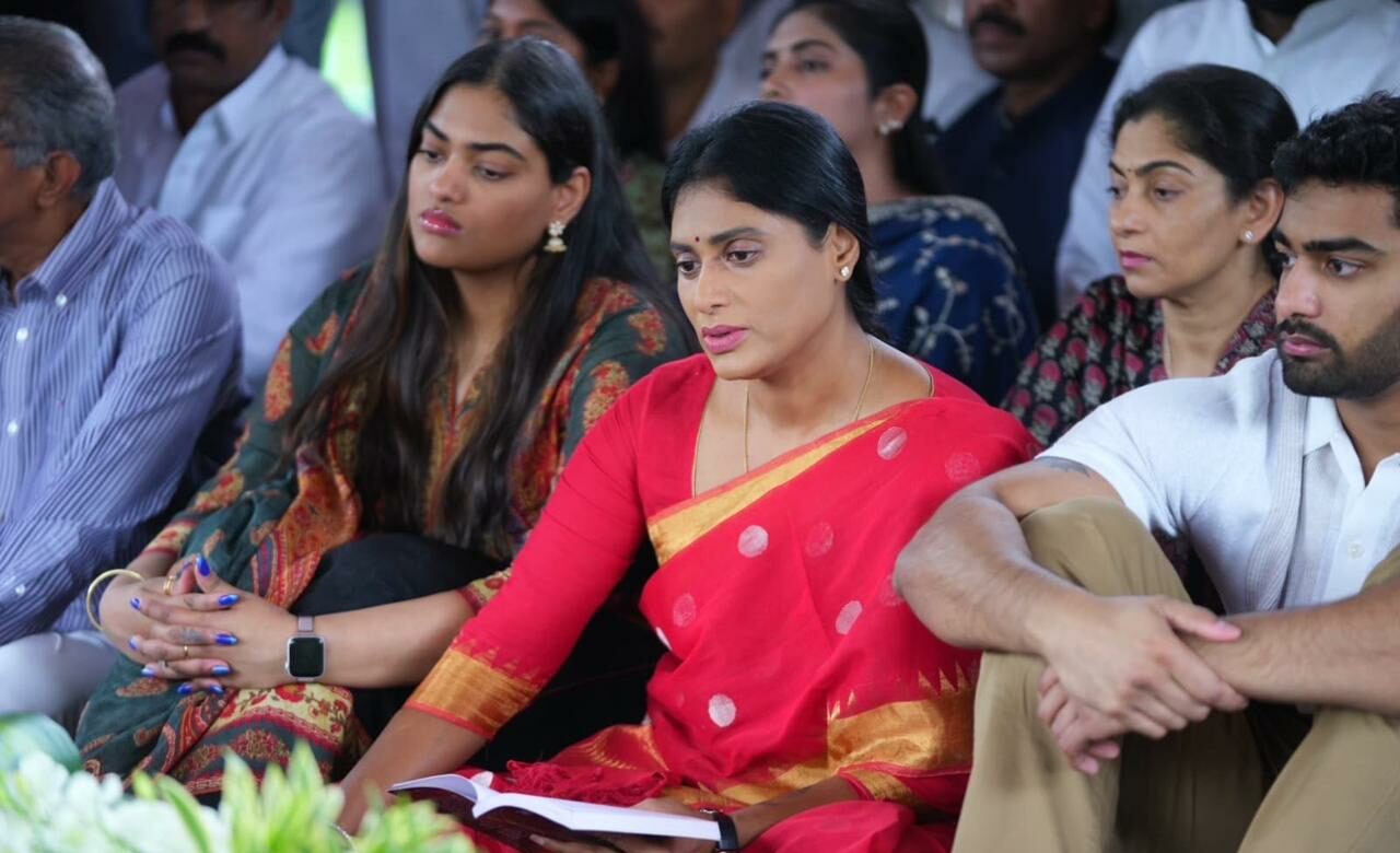 YSR 74th birth anniversary Sharmila