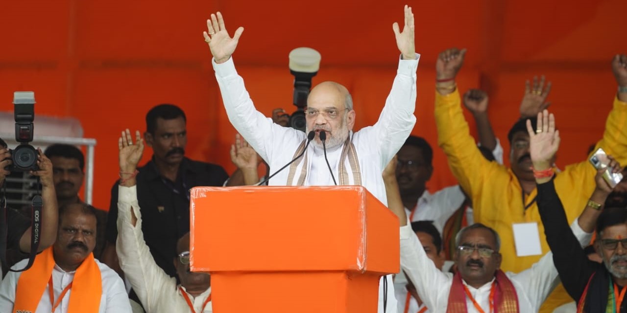 Amit Shah attacks Sonia Gandhi in Raebareli