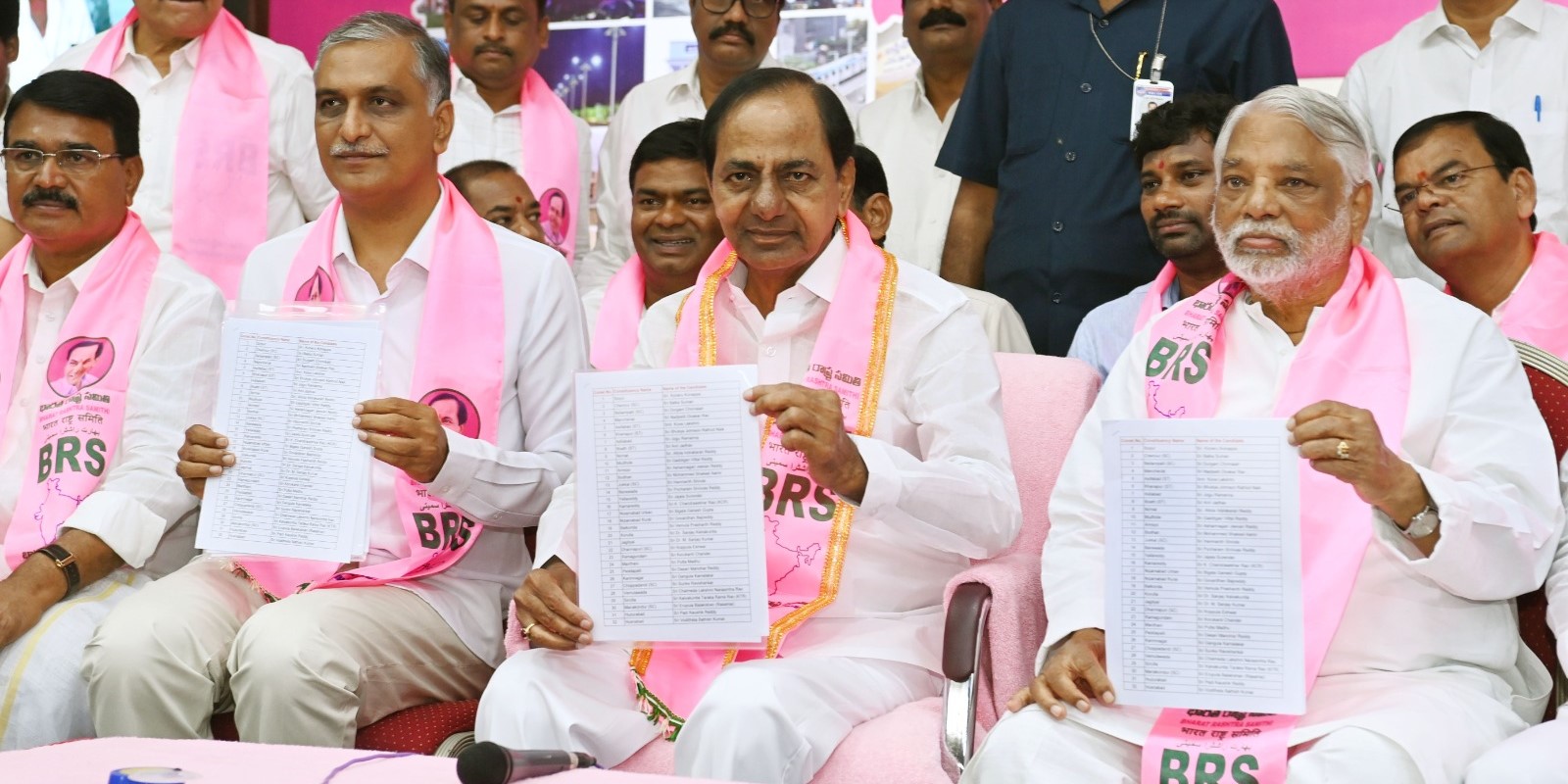 Telangana election BRS candidates