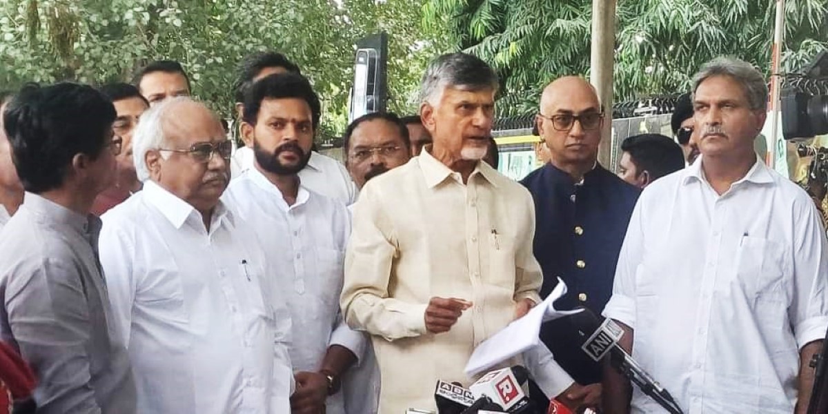 Chandrababu Naidu after meeting CEC