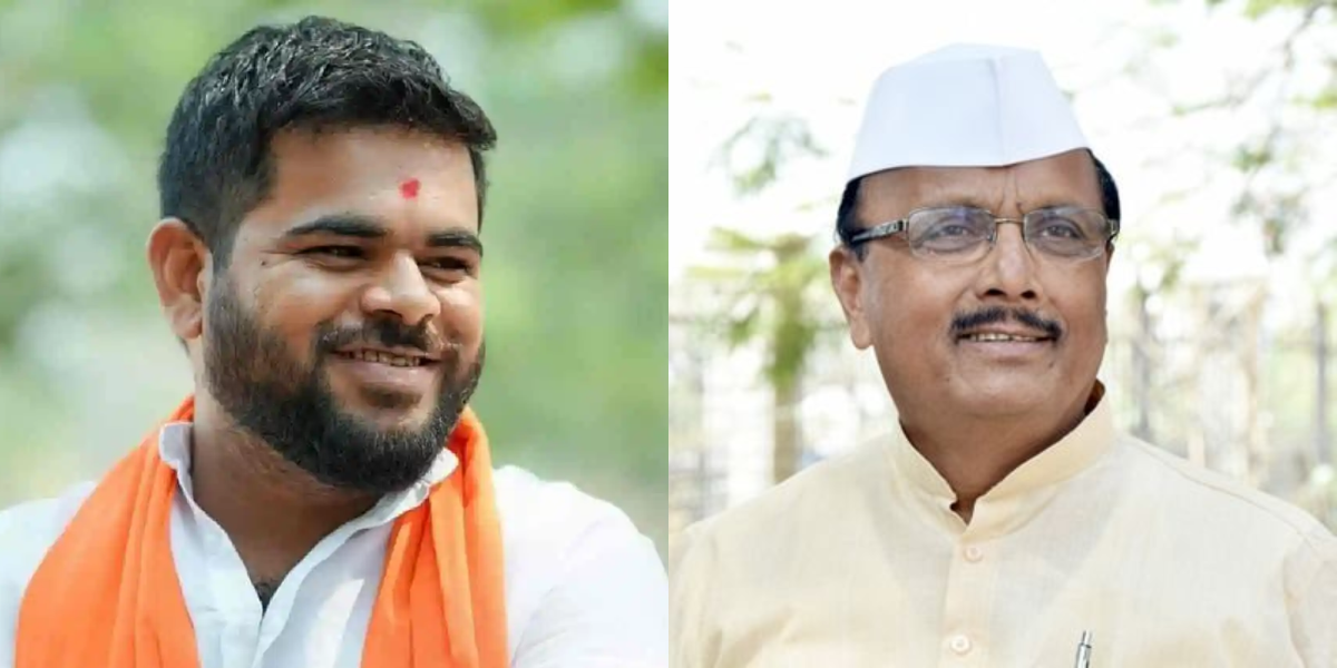 Manikanta Rathod and BR Patil. (Twitter)