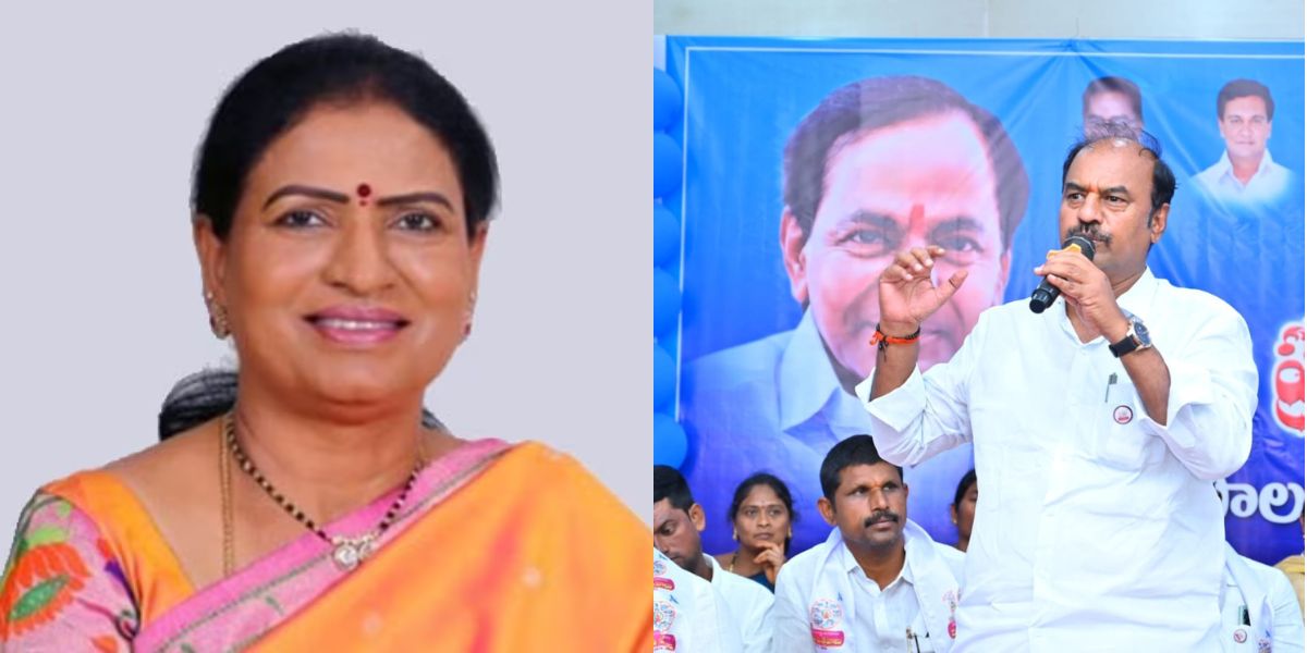 DK Aruna, Bandla Krishna Mohan Reddy. (Sourced)