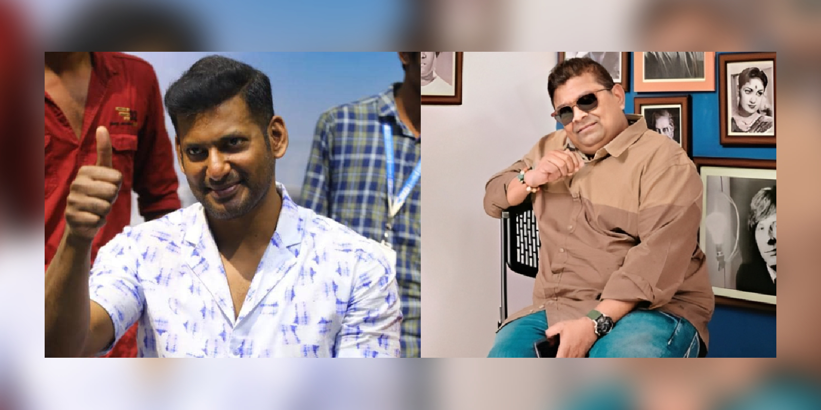 Director Mysskin and actor Vishal