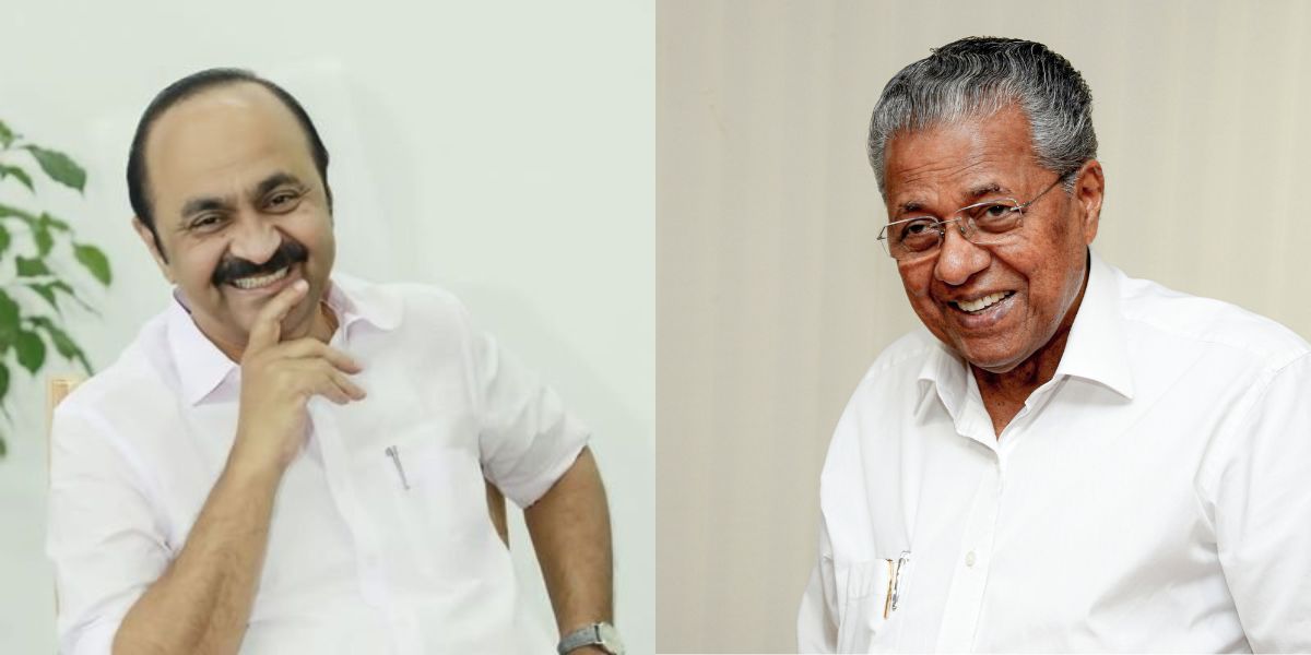 Kerala cm vijayan vd satheesan