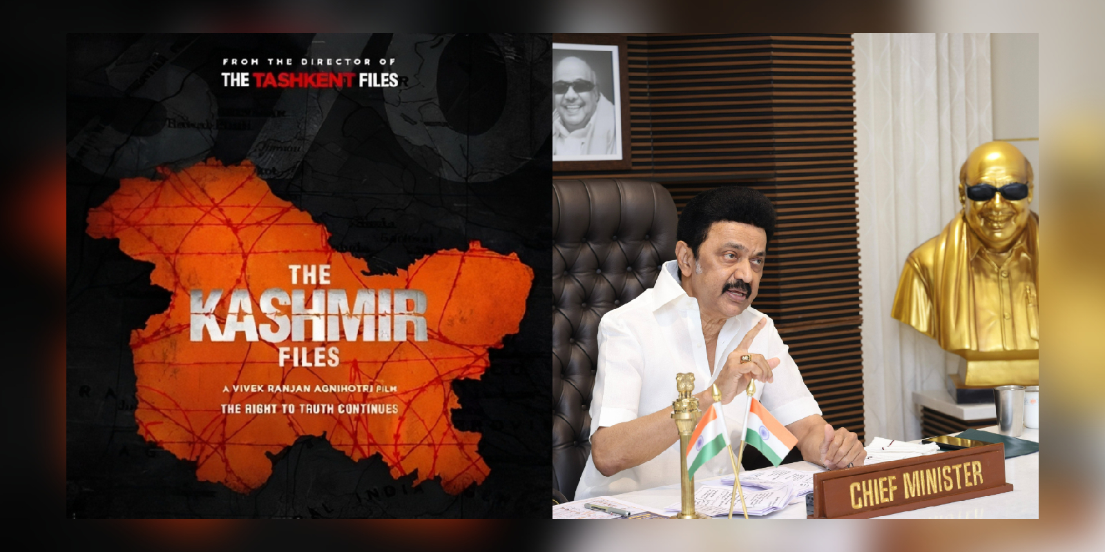 MK Stalin criticises The Kashmir Files being awarded