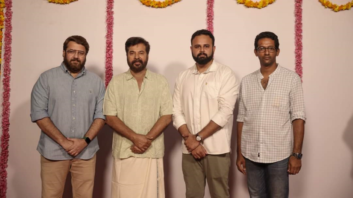 Mammootty with director Rahul Sadasivan