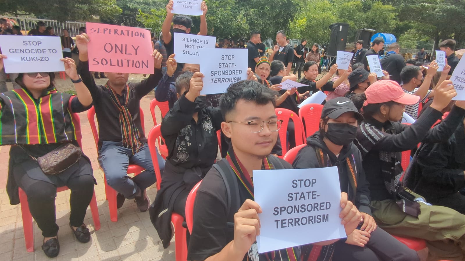 Karnataka Manipur Violence Bengaluru Protest