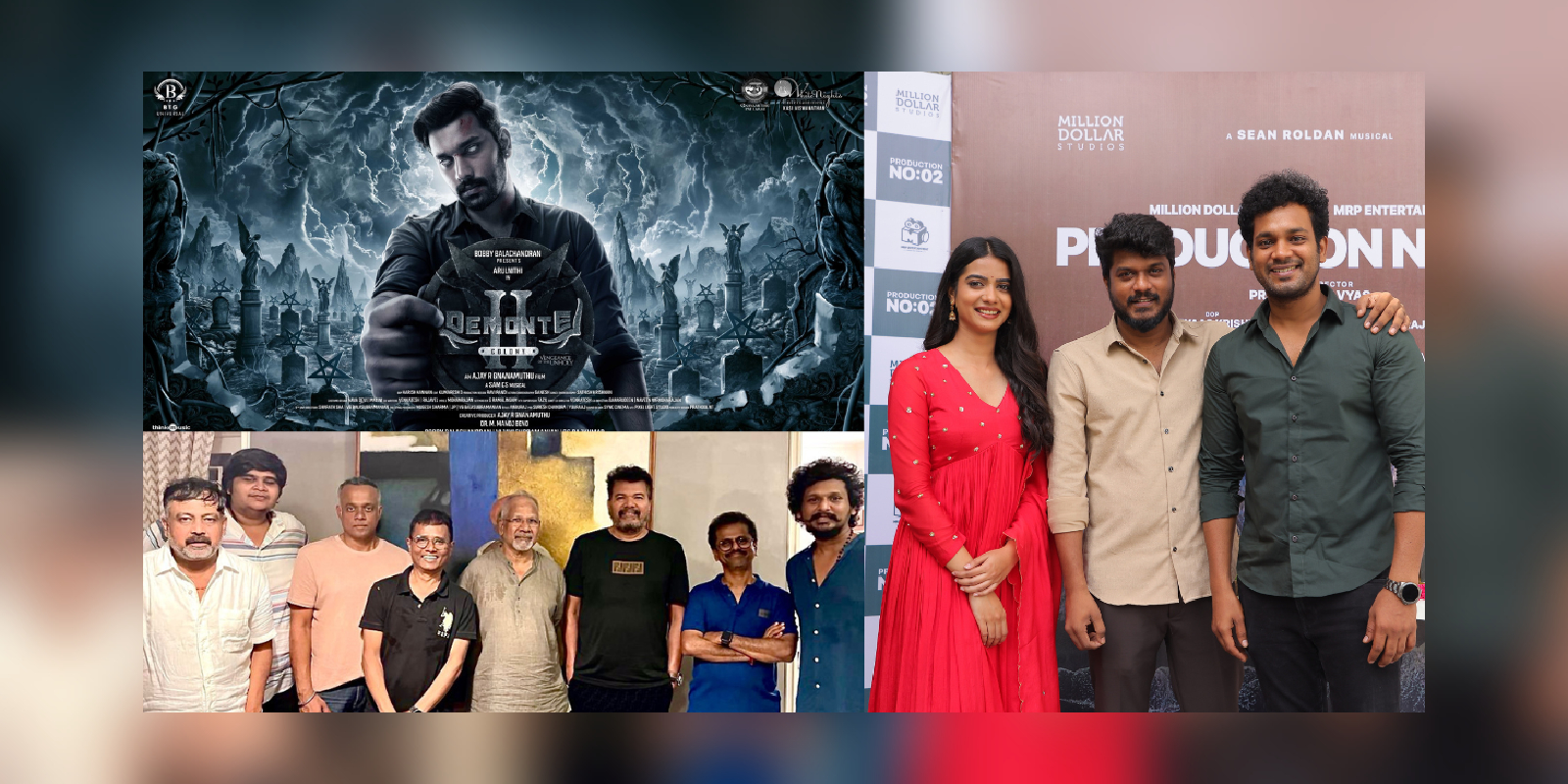 Demonte Colony 2 Tamil directors meet and Million Dollar Studios next