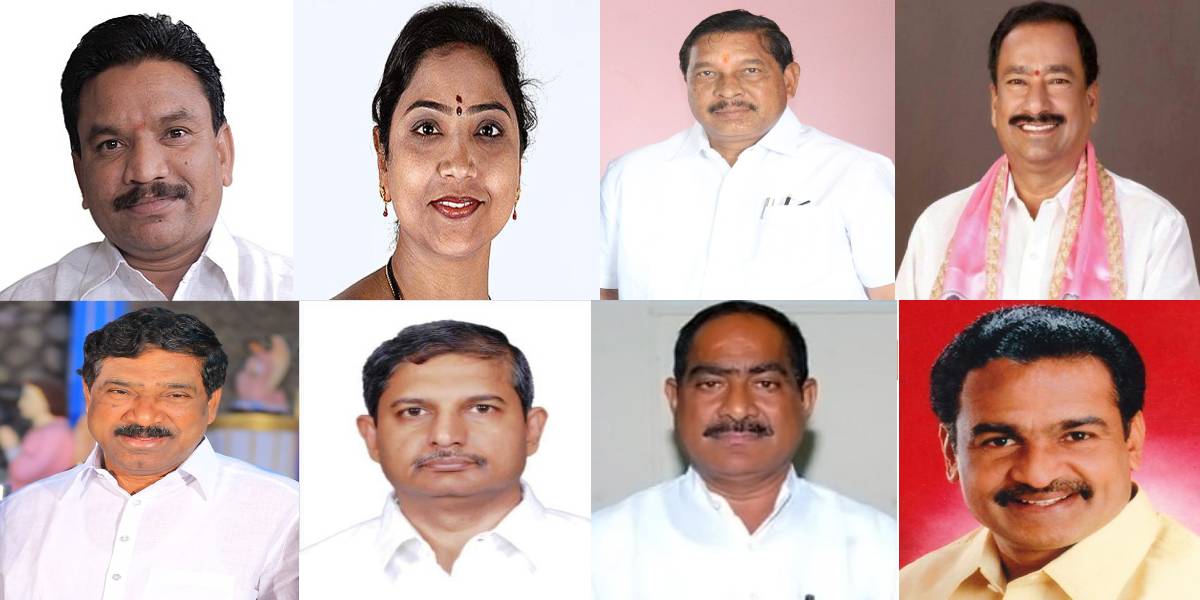 nine BRS MLA replaced