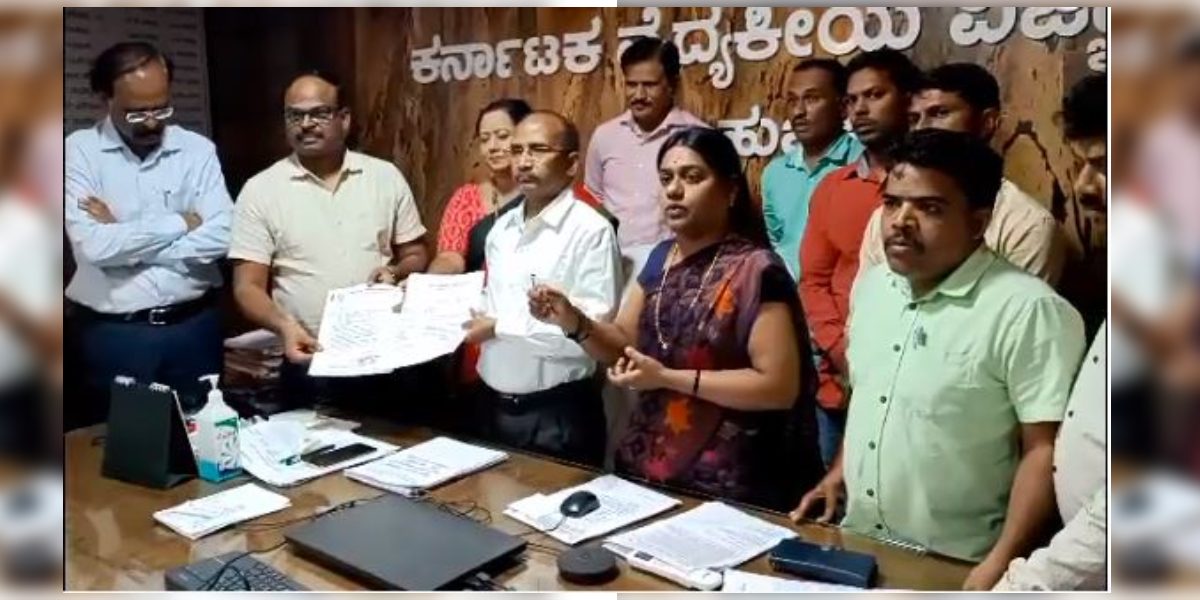 Nursing associations protest against students who posted derogatory video. (Supplied)