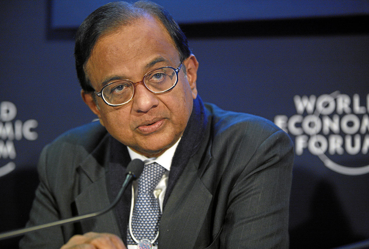 P CHidambaram. (Wikimedia Commons)