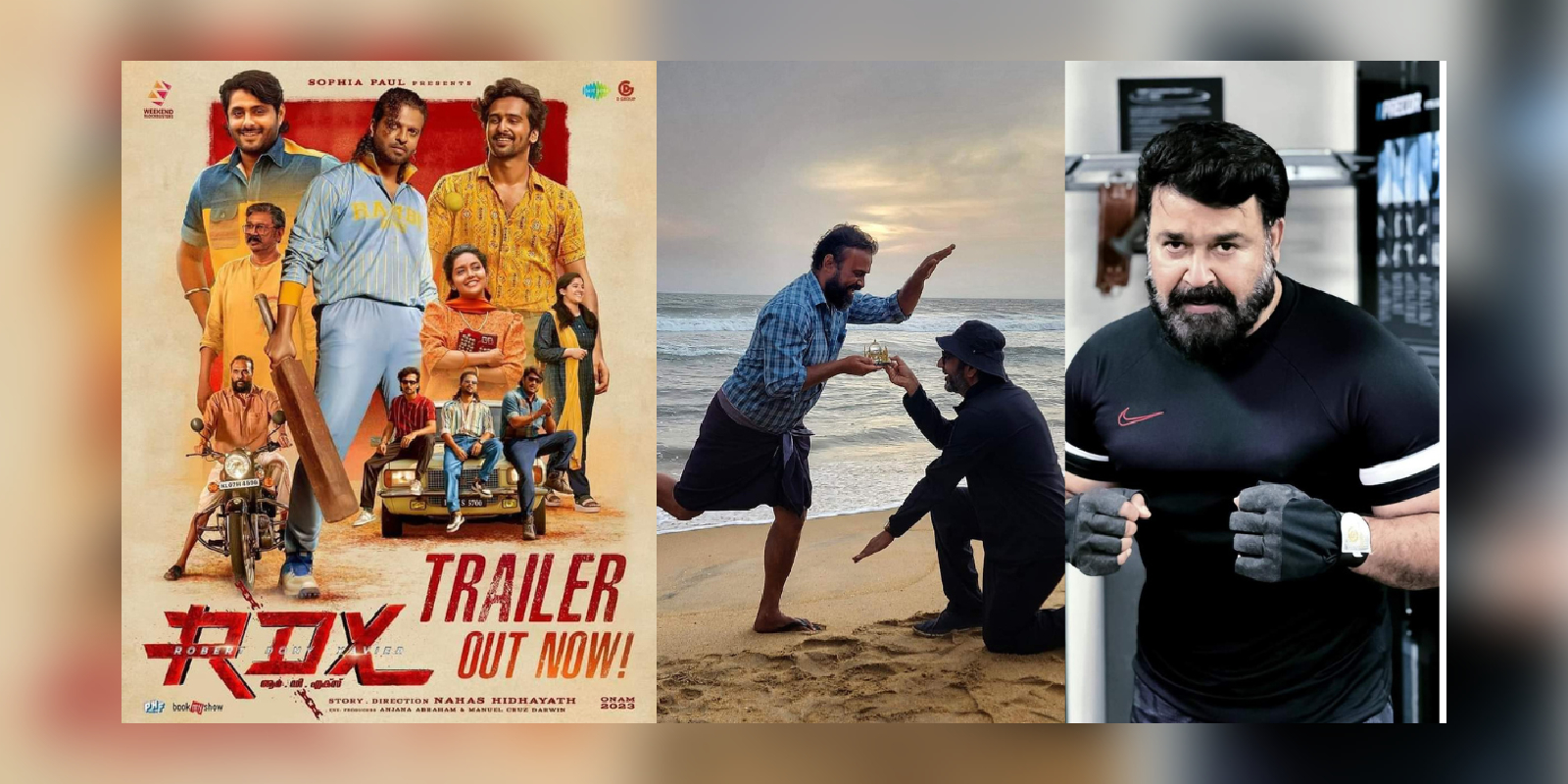 RDX trailer launched Mohanlal next Neru