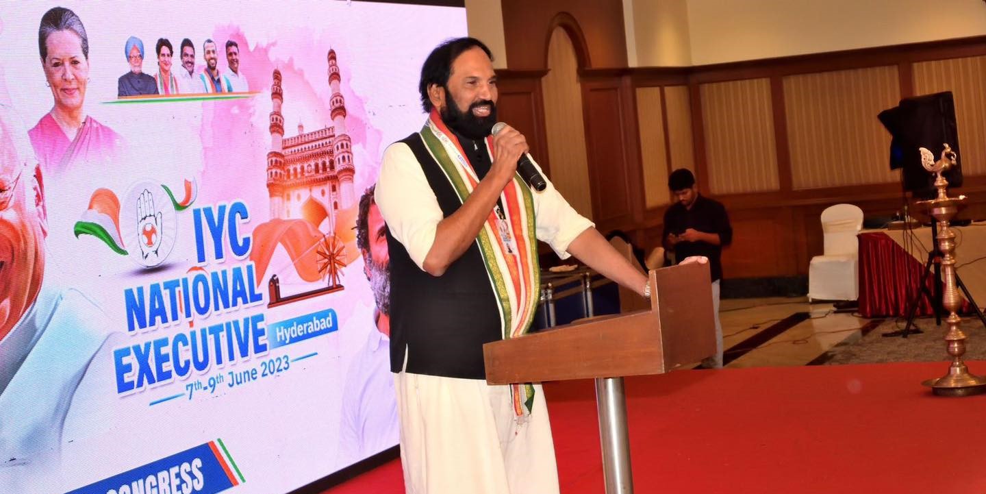 File photo pf Telangana Congress leader Uttam Kumar Reddy.