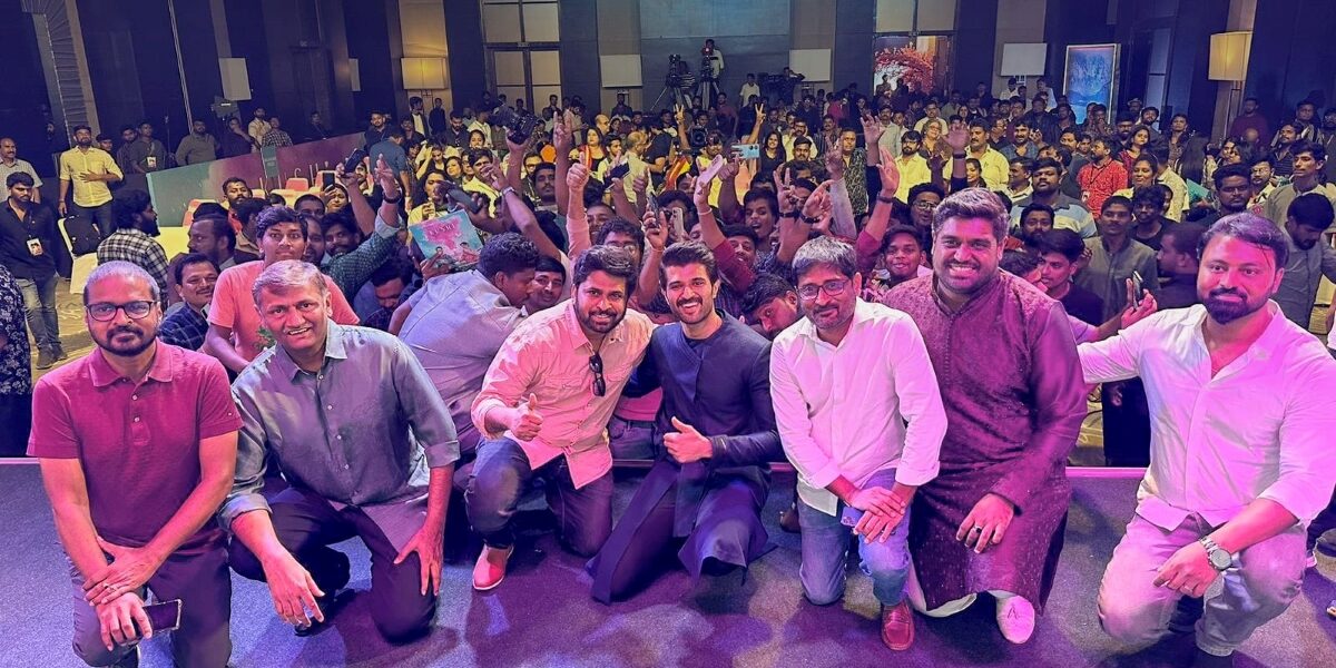 Vijay Deverakonda at the Kushi trailer launch
