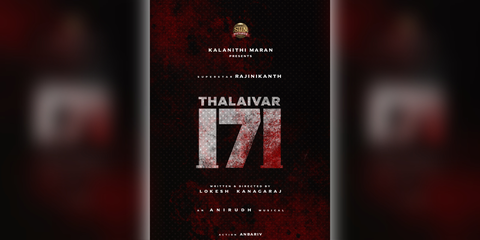 A poster of Rajinikanth's next Thalaivar 171