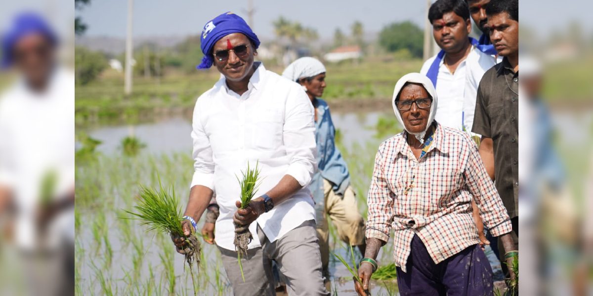 The BSP will keep tenant farmers at the heart of its agricultural policy, says the party's Telangana chief RS Praveen Kumar. (Supplied)