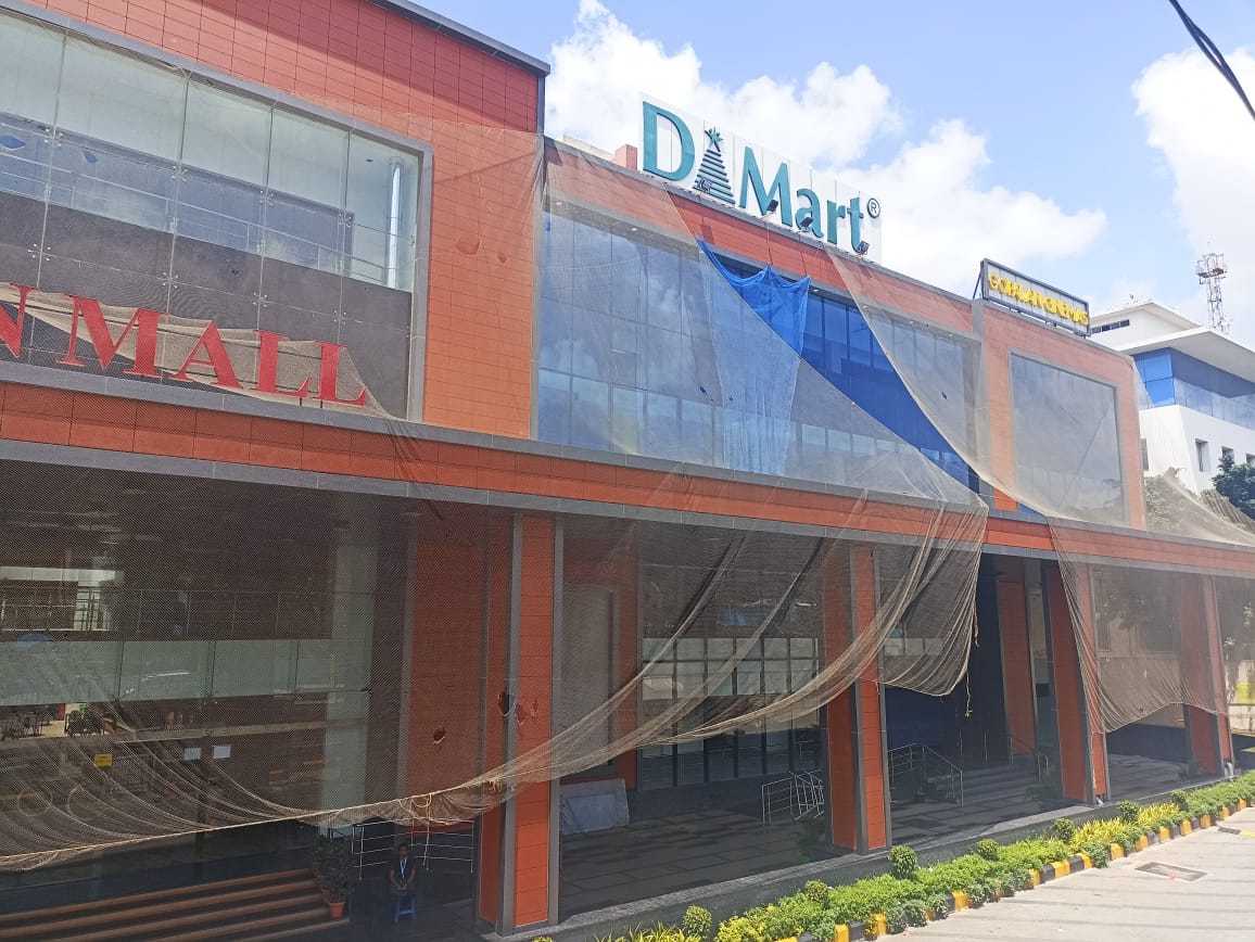 D-Mart mall on Mysore Road remain closed