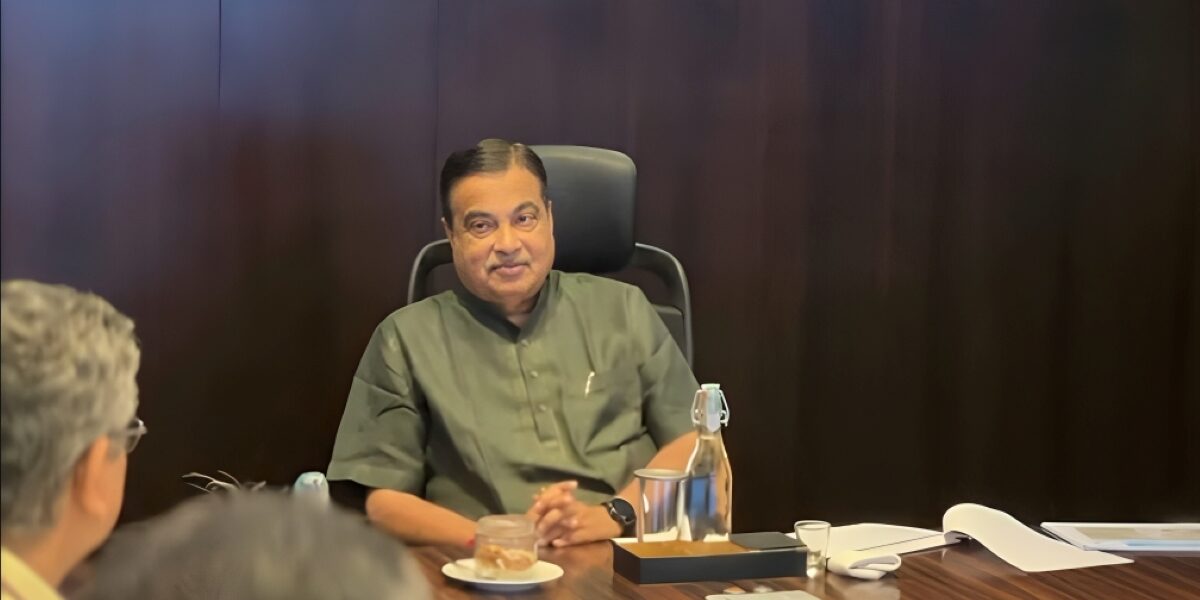 Nitin Gadkari reviewed the ongoing National Highway projects in Chennai. (Nitin Gadkari/X)