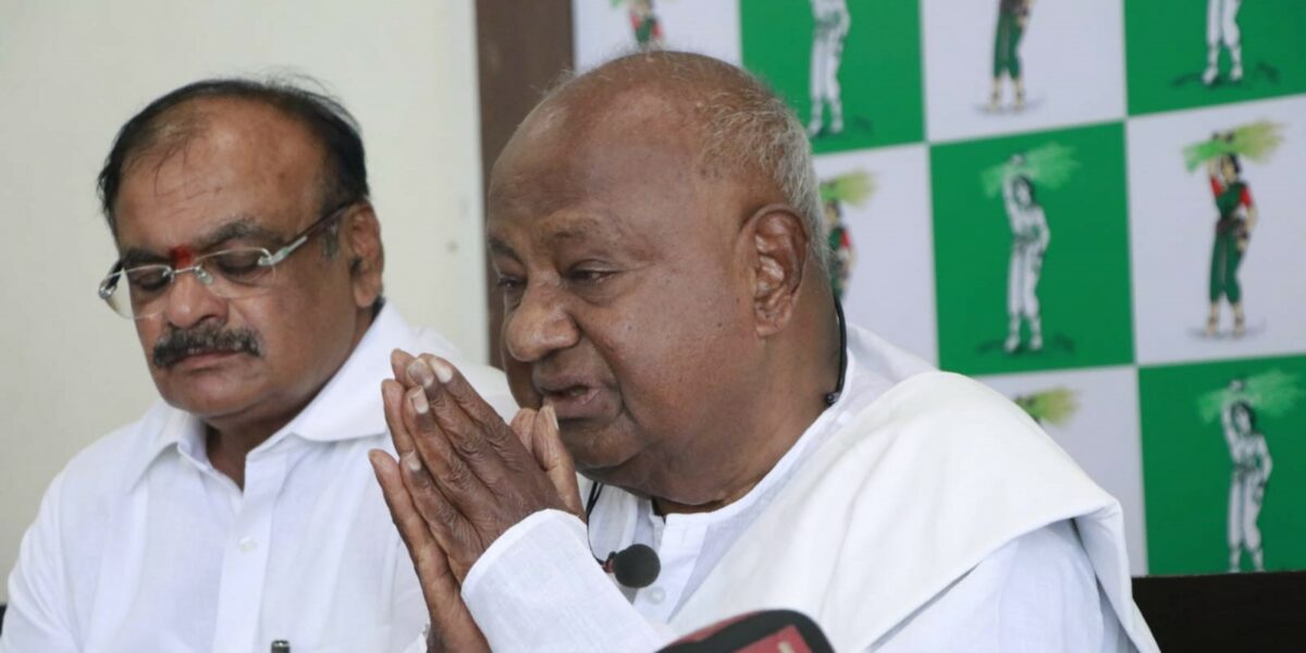 File photo of HD Deve Gowda.