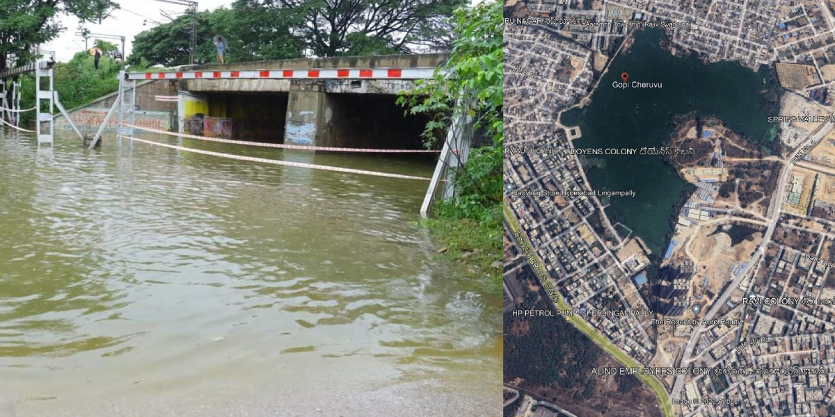 Hyderabad: Persistent underpass flooding plagues Serilingampally; NGT summons GHMC