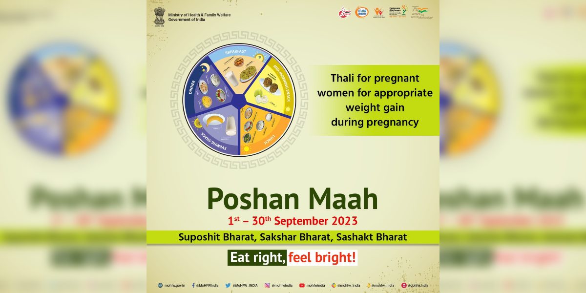 A poster promoting iron-rich food released by the Union Health Ministry. (Sourced)