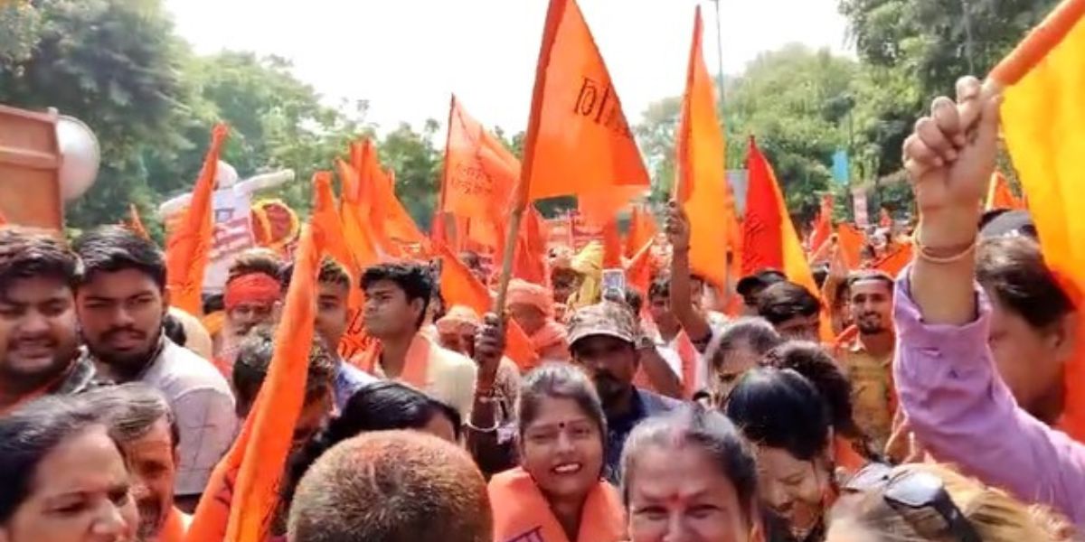 Sanatana Dharma protest Delhi