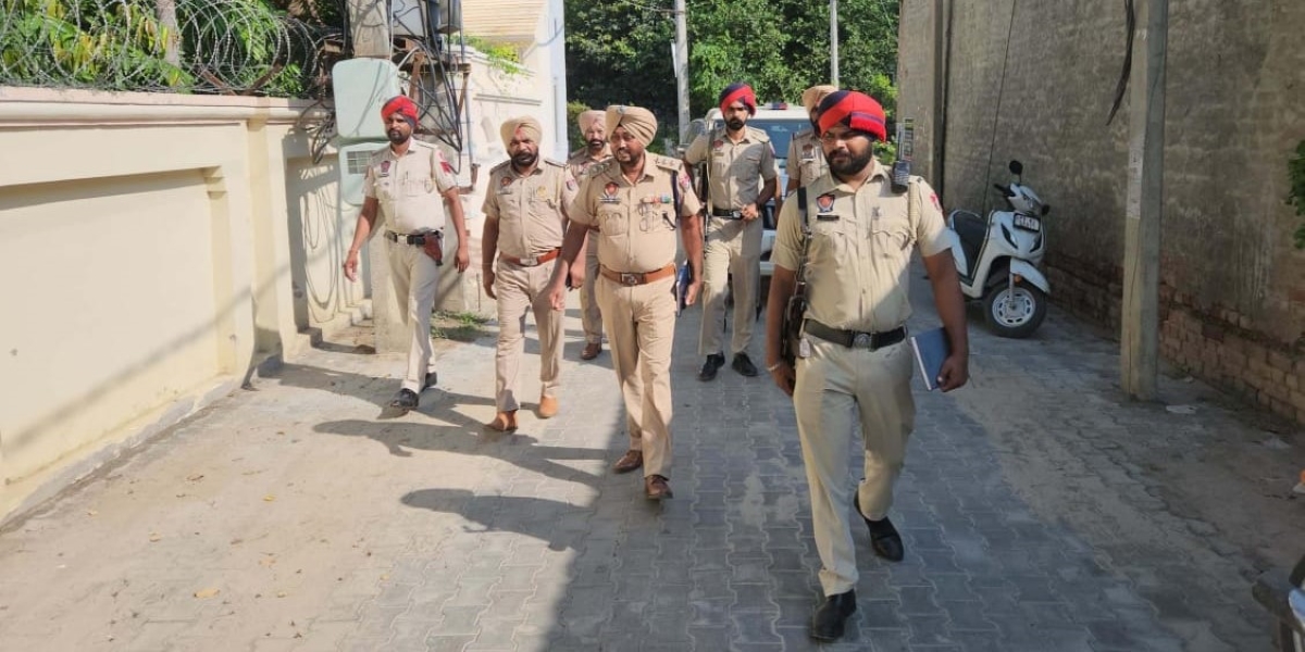 Punjab gangsters raid