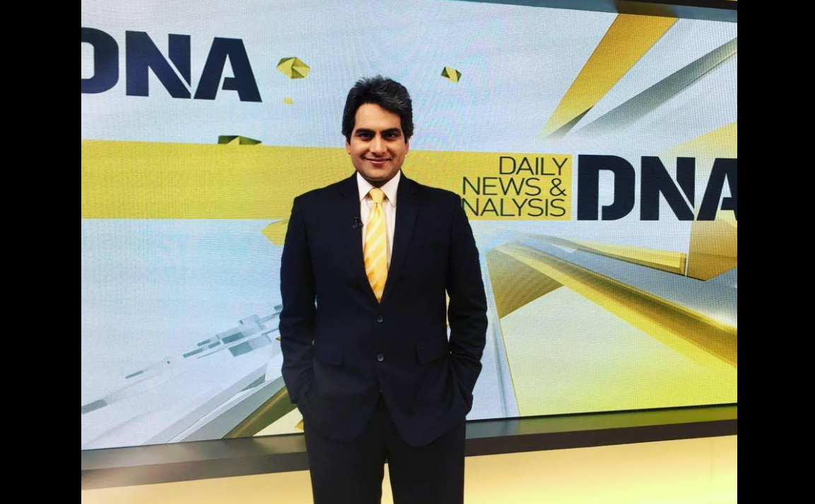 Aaj Tak anchor and consulting editor Sudhir Chaudhary