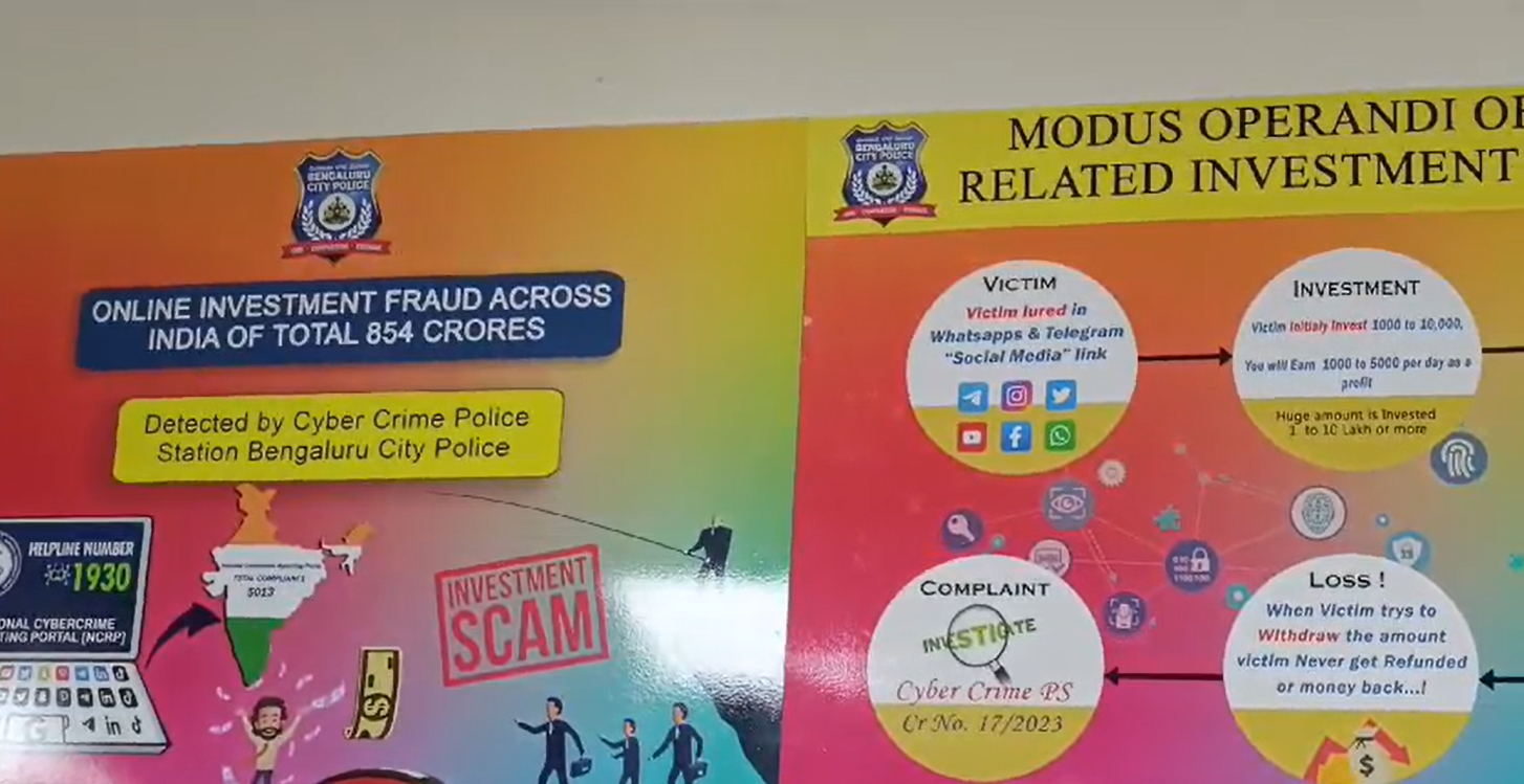 Investment scam in Bengaluru