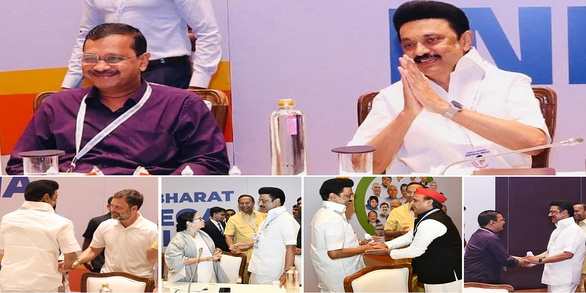 "BJP is not an invincible party. They have been made to bite the dust in many states including Karnataka and Himachal Pradesh," Stalin tells Mumbai meeting. (Supplied)
